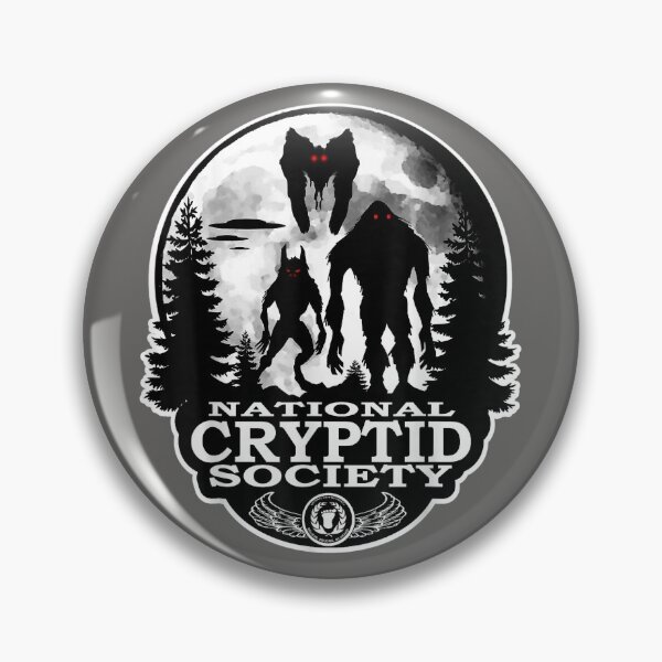 Item preview, National Cryptid Society designed and sold by FearScape.