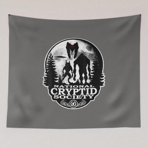 Item preview, National Cryptid Society designed and sold by FearScape.