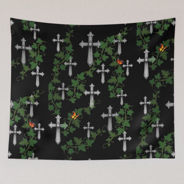 Item preview, Ivy crosses designed and sold by Lorie Data.