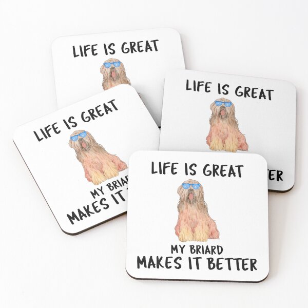 Item preview, Life Is Great My Briard Makes It Better designed and sold by YourEssentials.