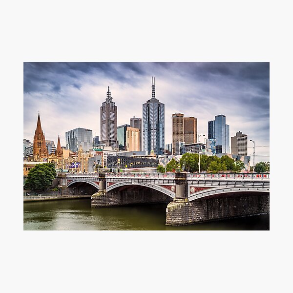 Item preview, Princes Bridge, Melbourne designed and sold by iansmissenphoto.
