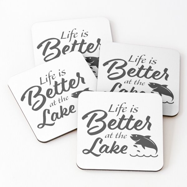 Item preview, Life is better at the lake designed and sold by della95.