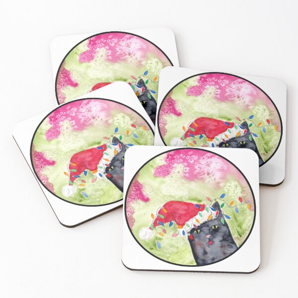 Item preview, Happy Holidays Kitty - No words designed and sold by Deromilly.
