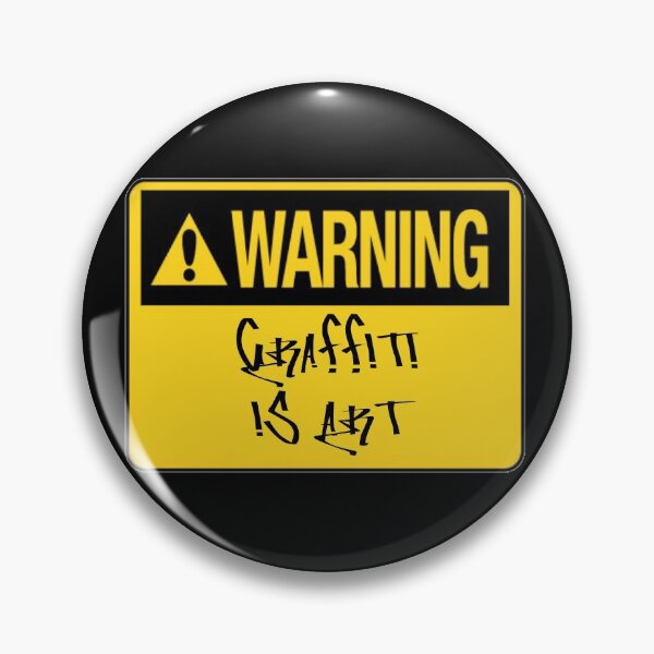 Artikelvorschau, Warning: Graffiti Is Art entworfen und verkauft von everything4eva.