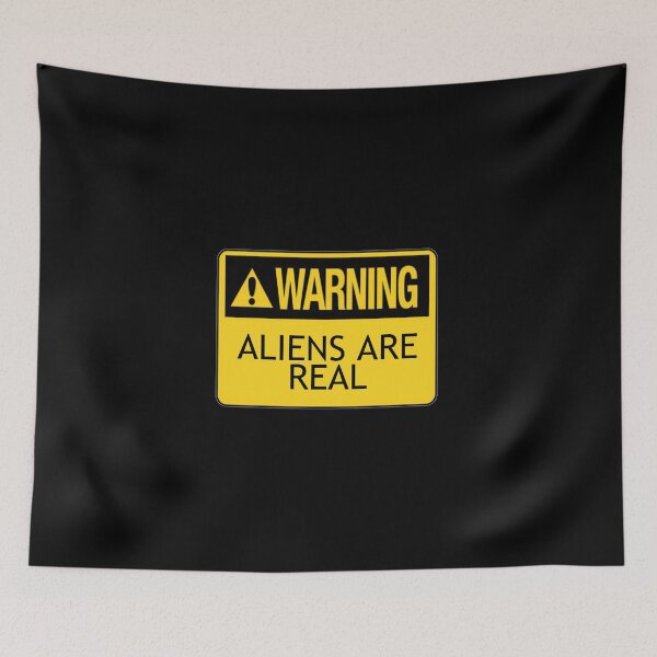 Item preview, Warning: Aliens Are Real designed and sold by everything4eva.