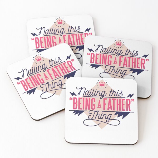 Item preview, Nailing this Being a Father Thing designed and sold by Original Cheddar.