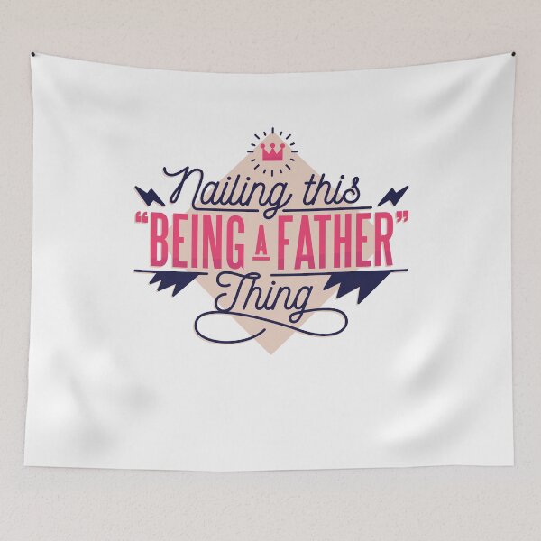 Item preview, Nailing this Being a Father Thing designed and sold by Original Cheddar.