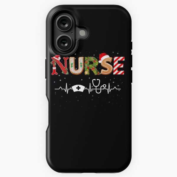 Item preview, Nurse Matching Santa Claus Christmas In Snow For Xmas designed and sold by NicolePhillips.