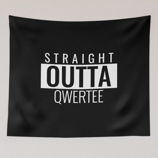 Item preview,  COOL STRAIGHT OUTTA QWERTY designed and sold by YourEssentials.