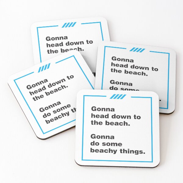 Item preview, Do Beachy Things designed and sold by reactionstudios.