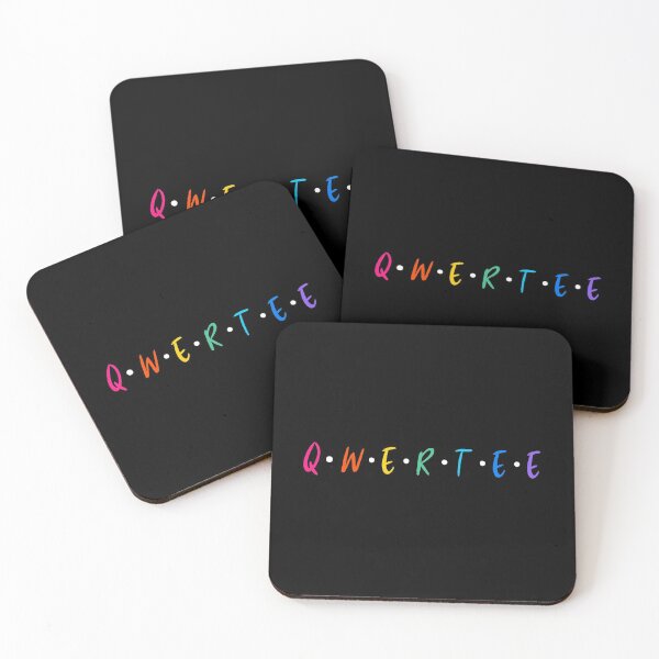 Item preview, COOL COLOURFUL QWERTY designed and sold by YourEssentials.