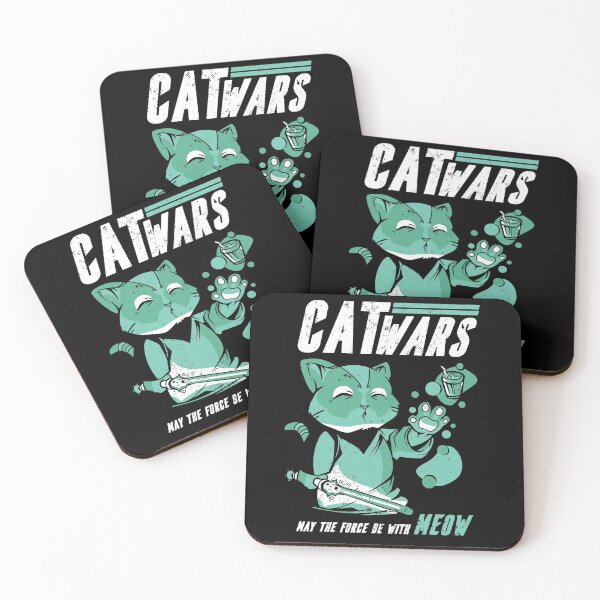 Item preview, Cat Wars: Master The Force designed and sold by valival.