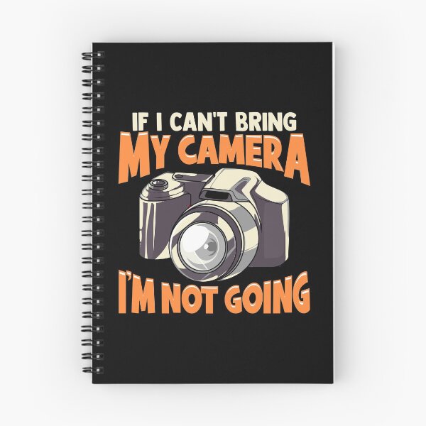 Item preview, If I Can't Bring My Camera I'm Not Going Funny Pun designed and sold by perfectpresents.