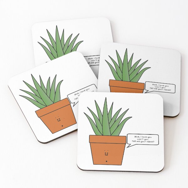 Item preview, aloe i love you won't you tell me your name designed and sold by paintbydumbers.