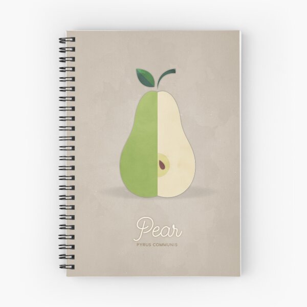 Item preview, Pear (taupe) - Natural History Fruits designed and sold by RedHillPrints.