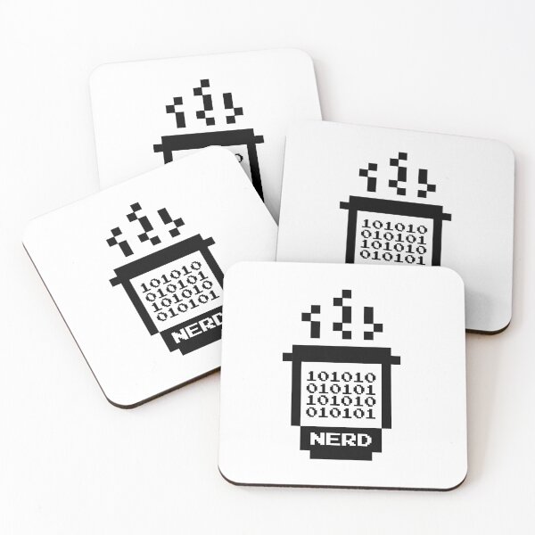 Item preview, Coffee Junkie Addict Gift Nerd Gamer Geek 01 pixel designed and sold by teeseeds.