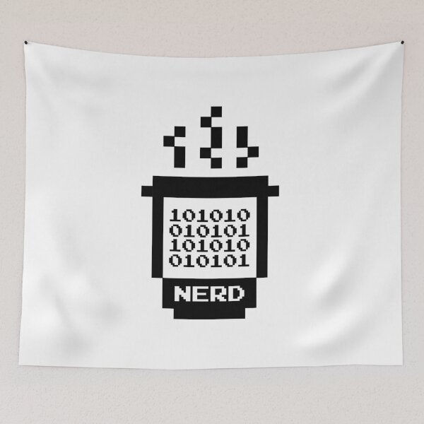 Item preview, Coffee Junkie Addict Gift Nerd Gamer Geek 01 pixel designed and sold by teeseeds.