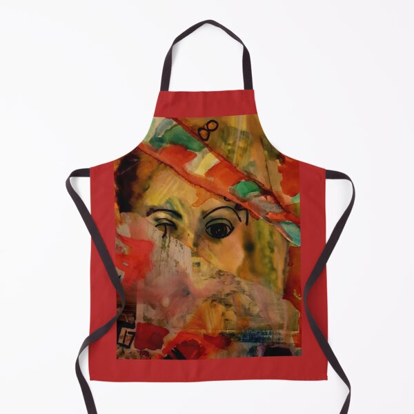 Item preview, Funky Face Collection 6 Hot RED and Funky designed and sold by vivbrad.