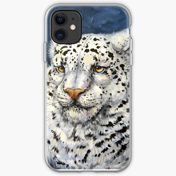 Snow Leopard iPhone Soft Case