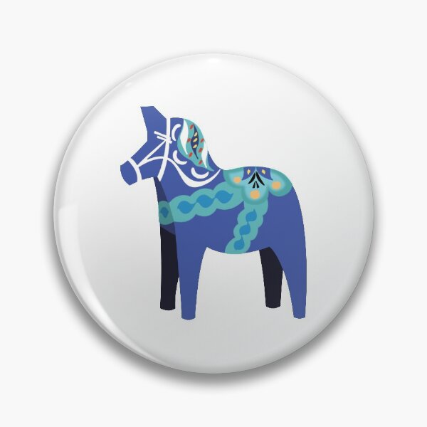 Item preview, Blue Dala Horse designed and sold by Cintia Tamanaha.