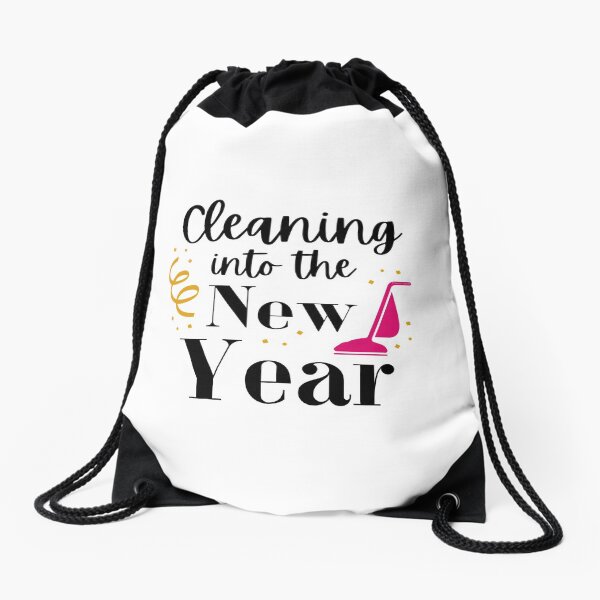 Item preview, Cleaning Into the New Year Cleaning Lady Gift Housekeeping Fun designed and sold by SavvyCleaner.