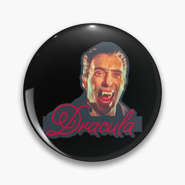 Artikelvorschau, Dracula wie von Christopher Lee gespielt entworfen und verkauft von Cuttintees.
