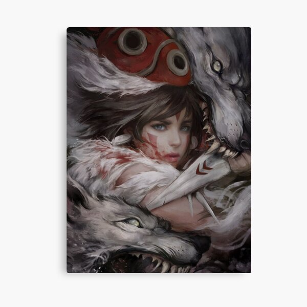 Princesse Mononoke Impression sur toile