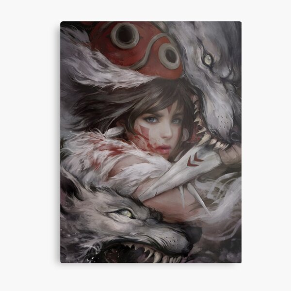 Princess Mononoke Metal Print