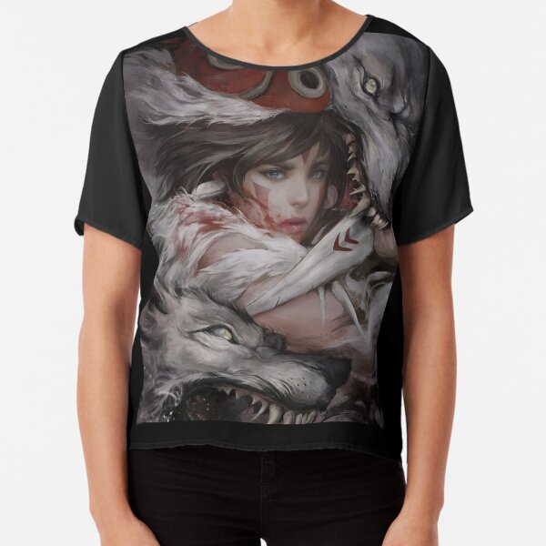 Princesse Mononoke Top mousseline
