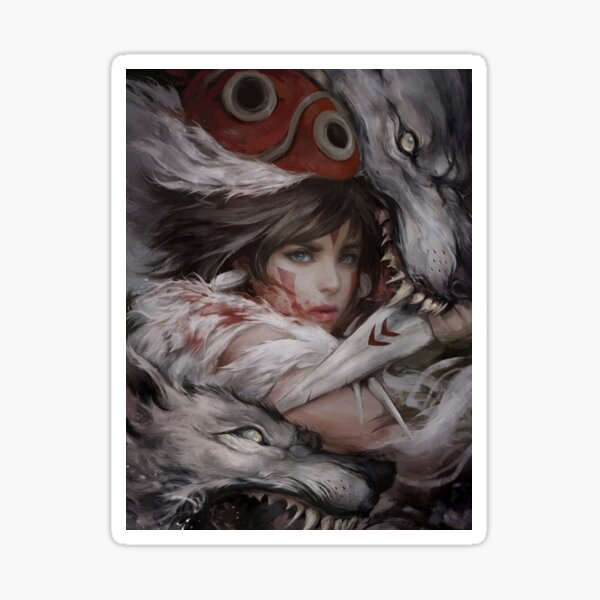 Princess Mononoke Sticker