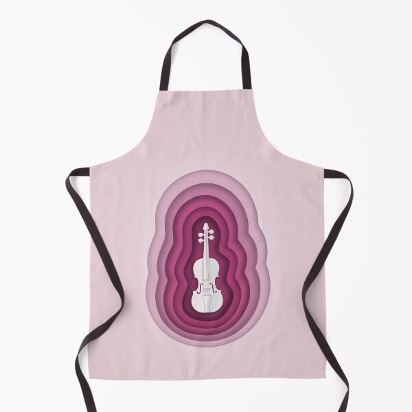 Item preview, Paper Cutout Origami  - TwoSet Violin Musical Pink Design designed and sold by Wizzles Emporium.