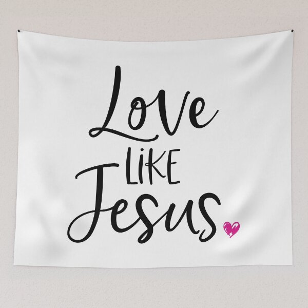Item preview, Love Like Jesus designed and sold by gracehathhorn.