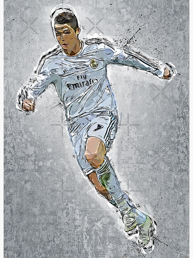 Cristiano Ronaldo - Siuuu | Art Board Print