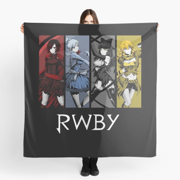 Four Members Rwby Anime Girl Ruby Ugly Christmas Scarf By Melohr27ye Redbubble