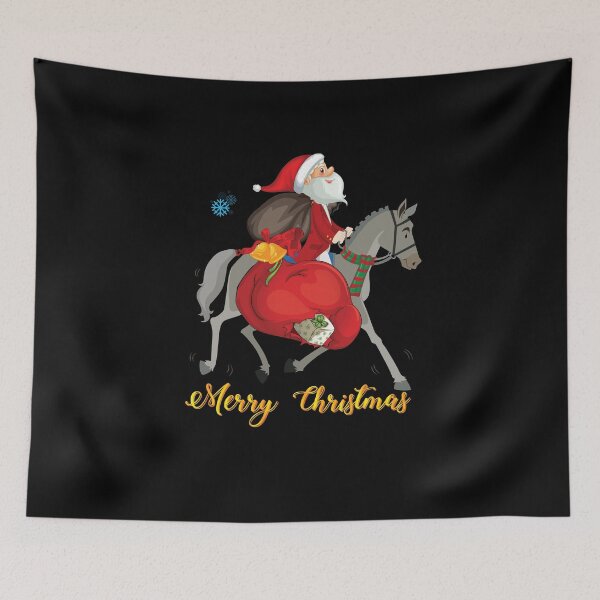 Item preview, Merry Christmas Horse Lovers designed and sold by JDRProd.