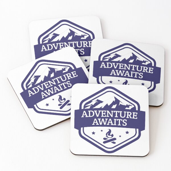 Item preview, Adventure Awaits Outdoors designed and sold by Original Cheddar.