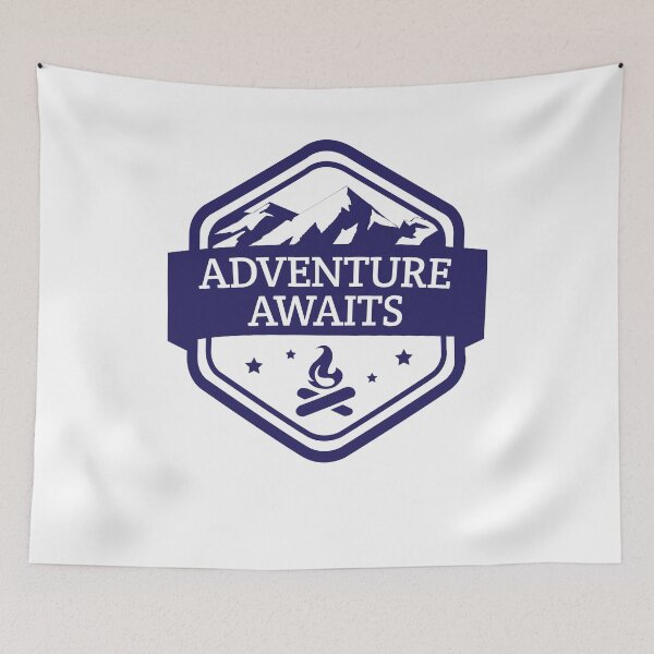 Item preview, Adventure Awaits Outdoors designed and sold by Original Cheddar.