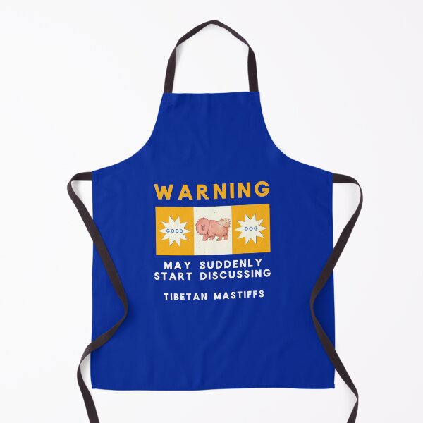 Item preview, Warning May Suddenly Start Discussing Tibetan Mastiffs Funny designed and sold by Guarddogdrive.