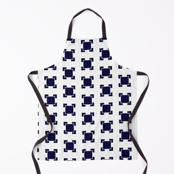 Item preview, Navy Blue Overlapping Squares On White II designed and sold by rewstudio.