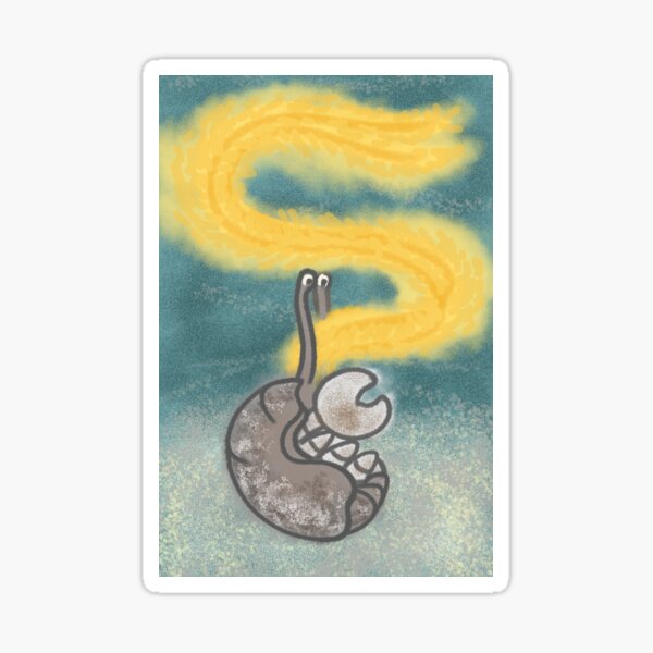 "Swash" Sticker by likecroft Redbubble