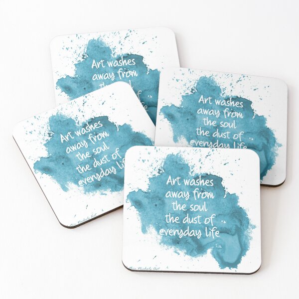 Item preview, Art washes away from the soul the dust of everyday life designed and sold by Kathie Nichols.