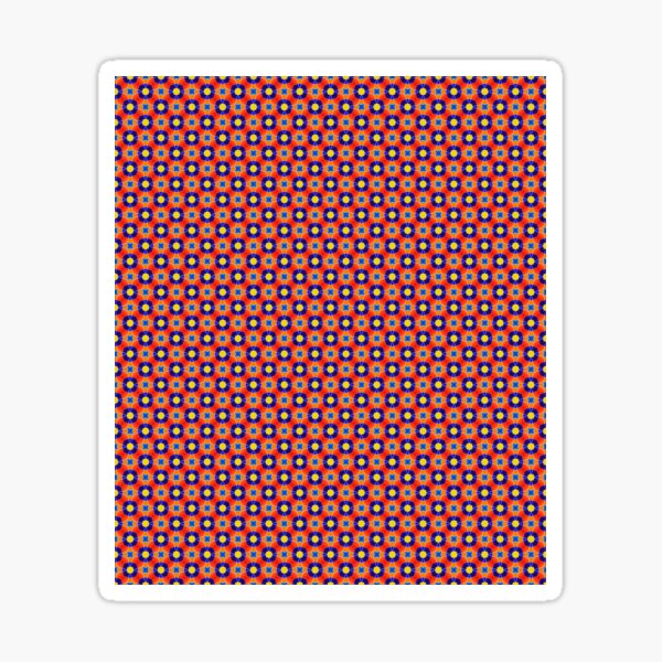 Southwest Vivid Colors Star Tile Pattern Sticker