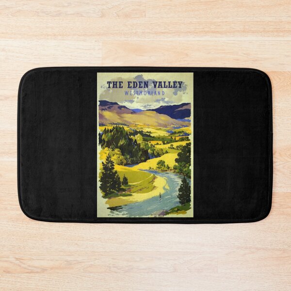 Artikelvorschau, retro classic Eden Valley Westmoreland poster entworfen und verkauft von CorasPosters.