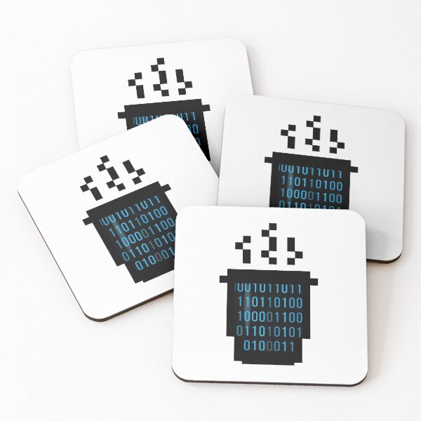Item preview, Coffee Junkie Addict Gift Nerd Gamer Geek 01 pixel designed and sold by teeseeds.