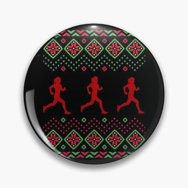 Item preview, Ugly Christmas Sweater - Woman Trail Runner  designed and sold by HeatherPore.