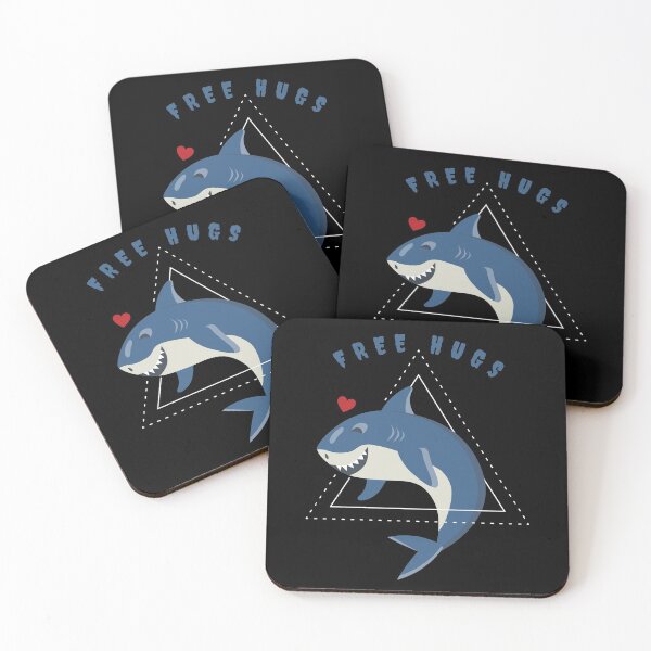 Item preview, Free Hugs Shark - Perfect Gift for Who loves sharks designed and sold by TrueFit Essentials.