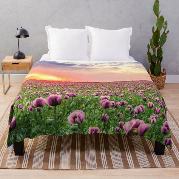 Item preview, Sunset Fields of Purple Tulip Flowers designed and sold by Felicity-K.