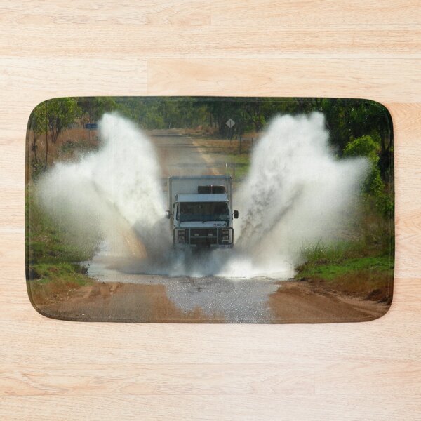 Item preview, 4x4 OKA offroader spraying water designed and sold by Schoensl.