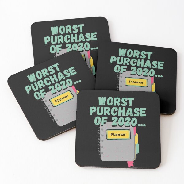 Item preview, Worst Purchase of 2020 - Planner - Black - Original by Boo-da-c designed and sold by Boo-da-chay.