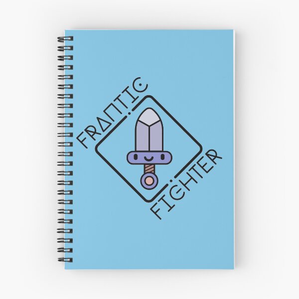 Item preview, Frantic Fighter Cute Chibi Sword Logo designed and sold by WeirdDemonGames.